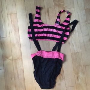 Vintage 1990 two-piece swimsuit